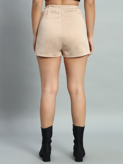 High Waisted Skirt With Layered Belt