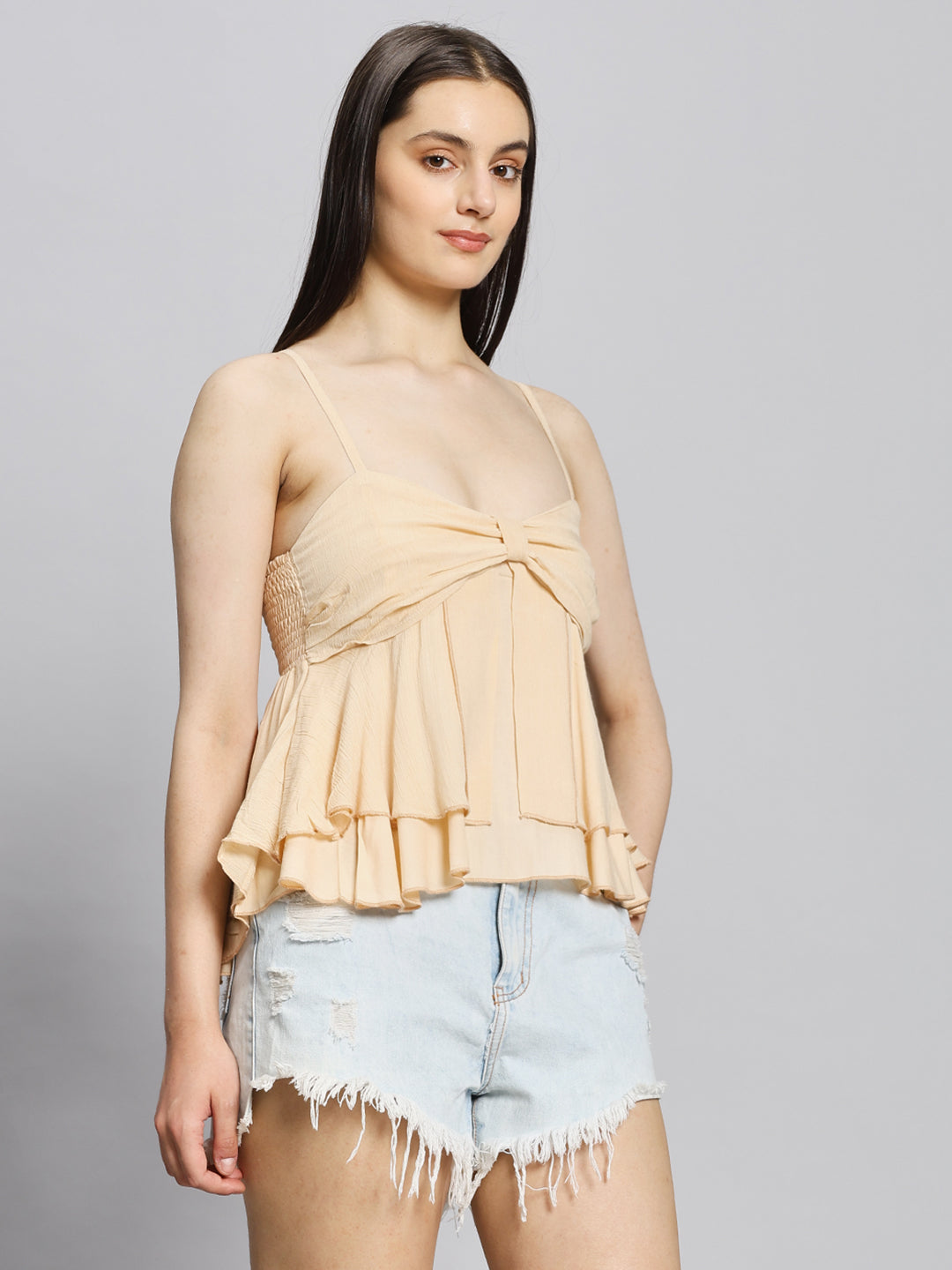 Buttercream bow top